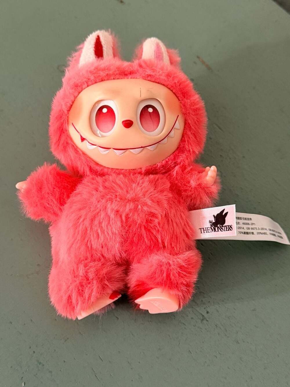 POP MART Labubu The Monsters Big Into Energy Love Vinyl Plush Pendant